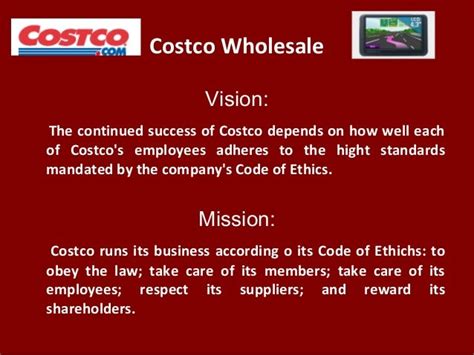 costco wholesale code of ethics